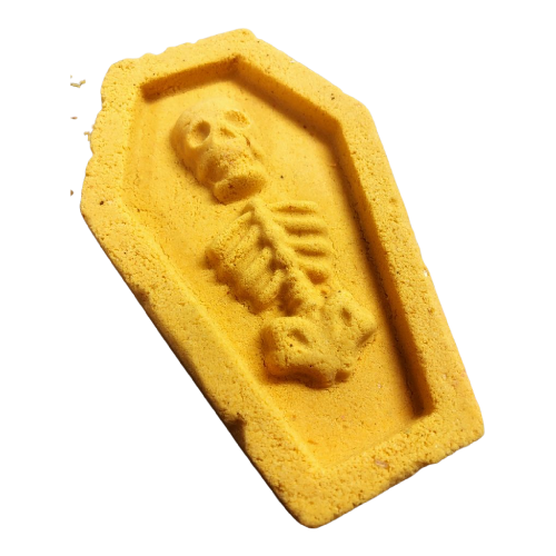 Skeleton in a Coffin DB Bath Bomb Mold