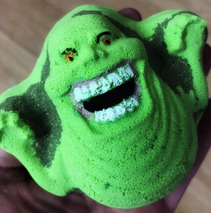 Green Slimer Ghost Bath Bomb Mold