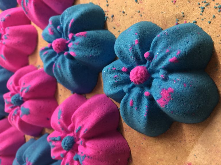 Small Flowers Bath Bomb Mold