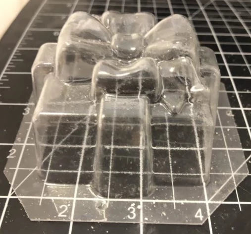 Christmas Present with Bow Bath Bomb Mold