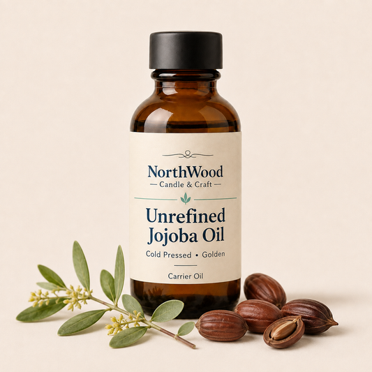 Unrefined Jojoba Oil – Cold Pressed, Golden