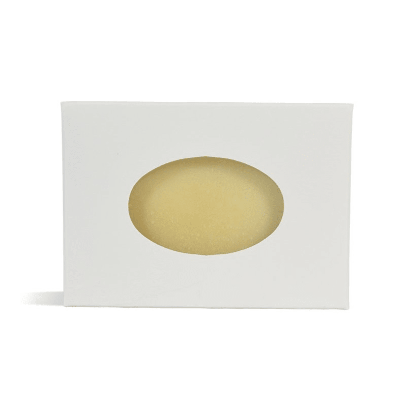 White Rectangle Soap Box with Window