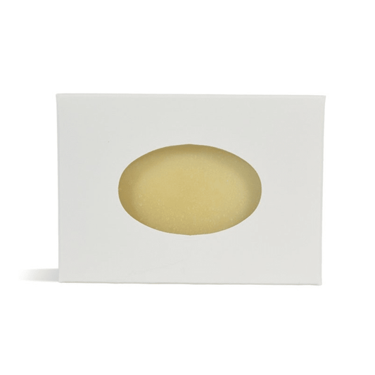 White Rectangle Soap Box with Window