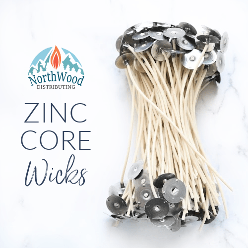 Zinc Core Candle Wicks