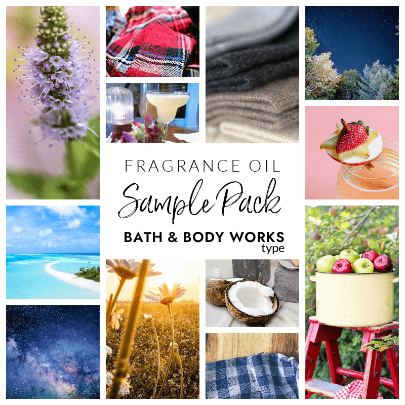 * Bath & Body Works (type) Fragrance Oil Sample Pack