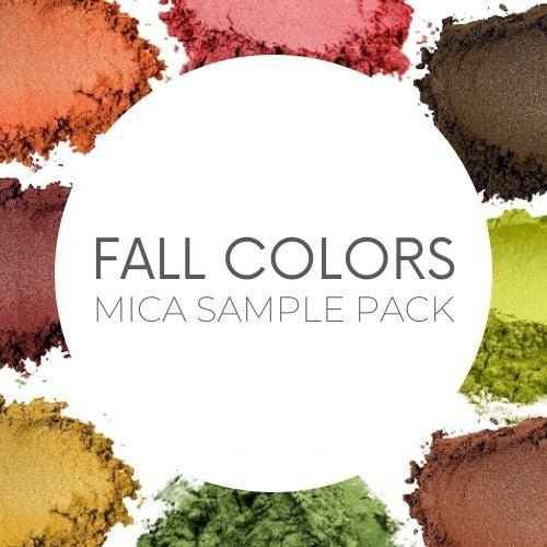 * Fall Colors Mica Sample Pack - 8 Autumn Colors