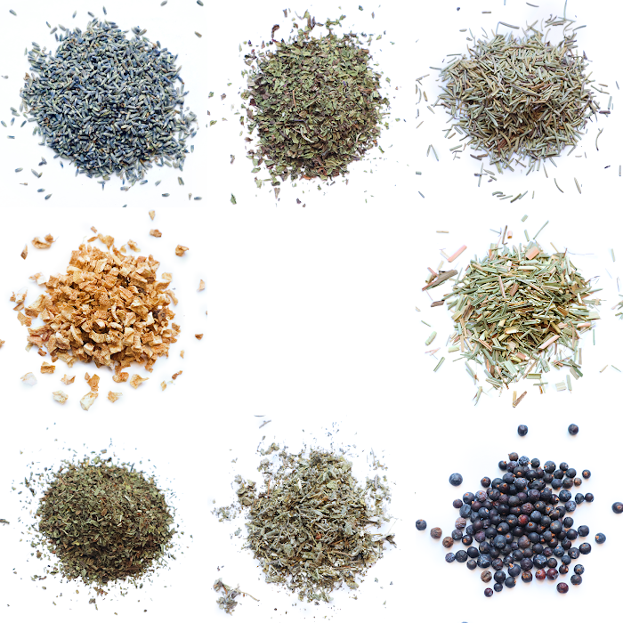 * Herbal Botanical Sample Pack - 8 Dried Herb Varieties