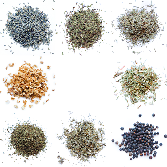 * Herbal Botanical Sample Pack - 8 Dried Herb Varieties