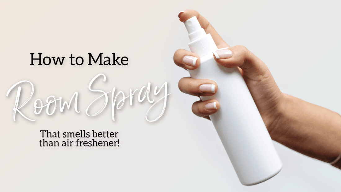 Watch the video below and learn how to make room spray