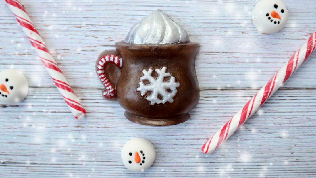 Peppermint Hot Cocoa Soap Tutorial