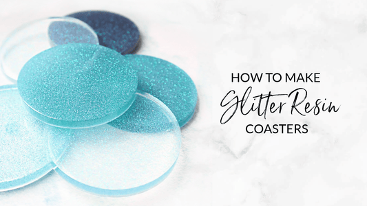 How to Make Glitter Resin Coasters - NorthWood Candle & Craft