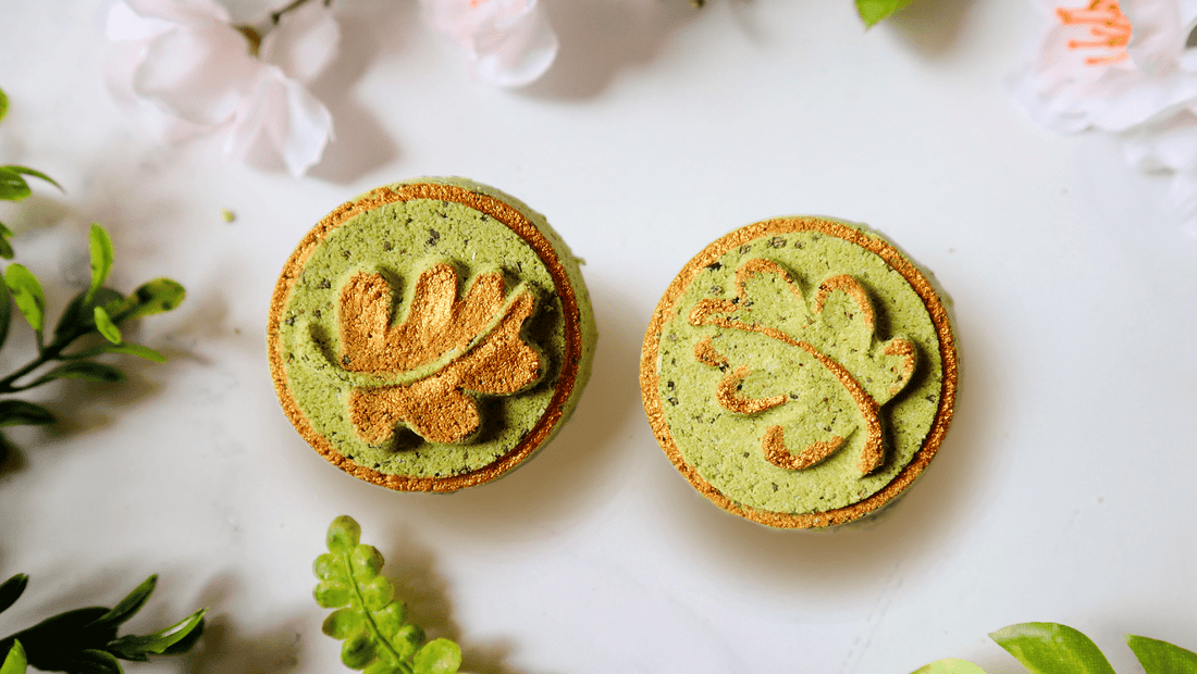 Matcha Green Tea Pedicure Bath Bombs