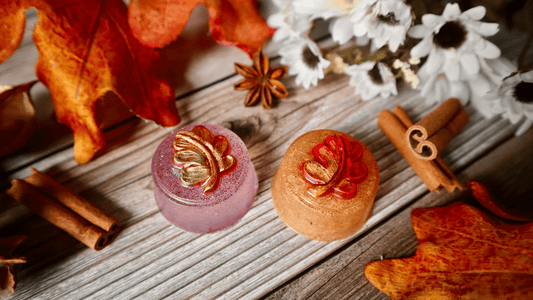 mini oak leaf soap tutorial