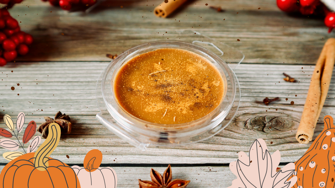 Pumpkin Spice Wax Tart Tutorial