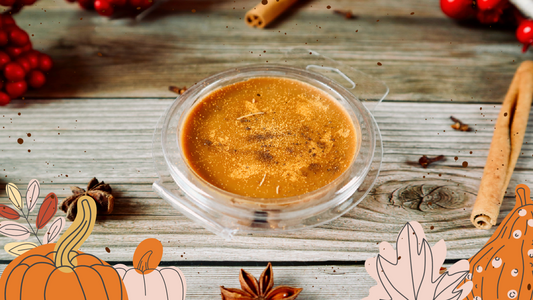 Pumpkin Spice Wax Tart Tutorial