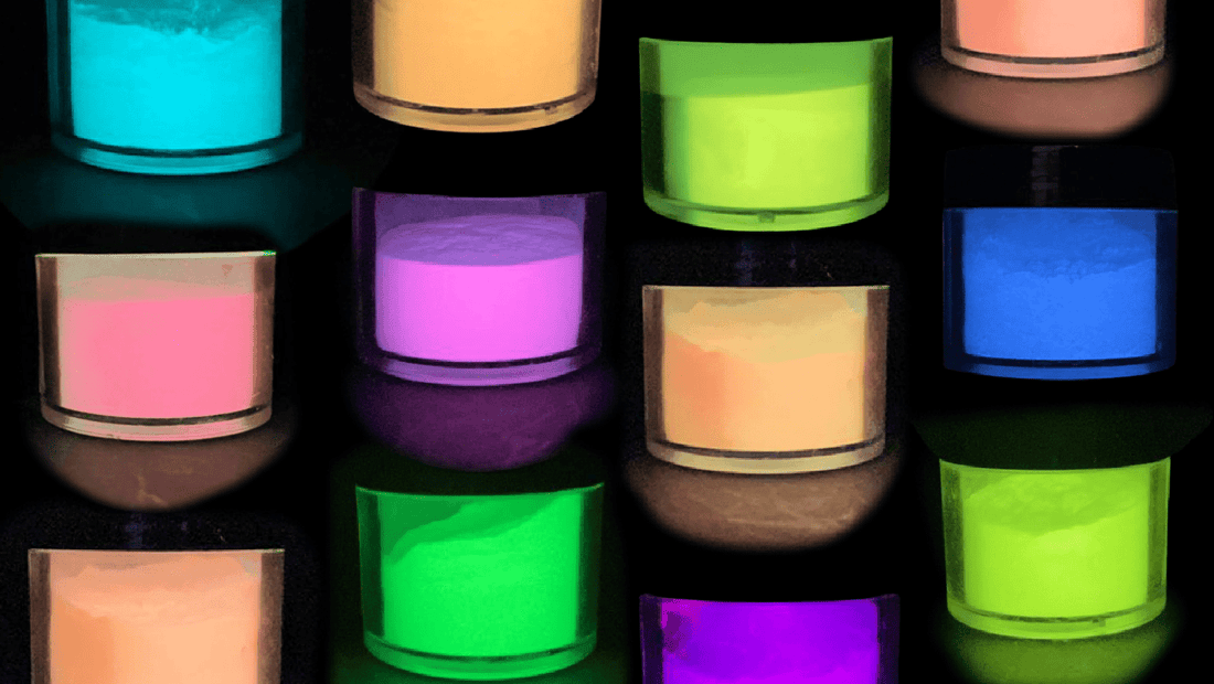 What color of glow in the dark powder should I use? - NorthWood Candle & Craft