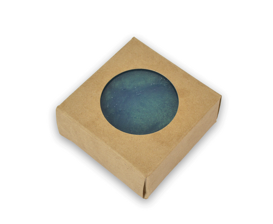 Kraft Soap Box with Round Window