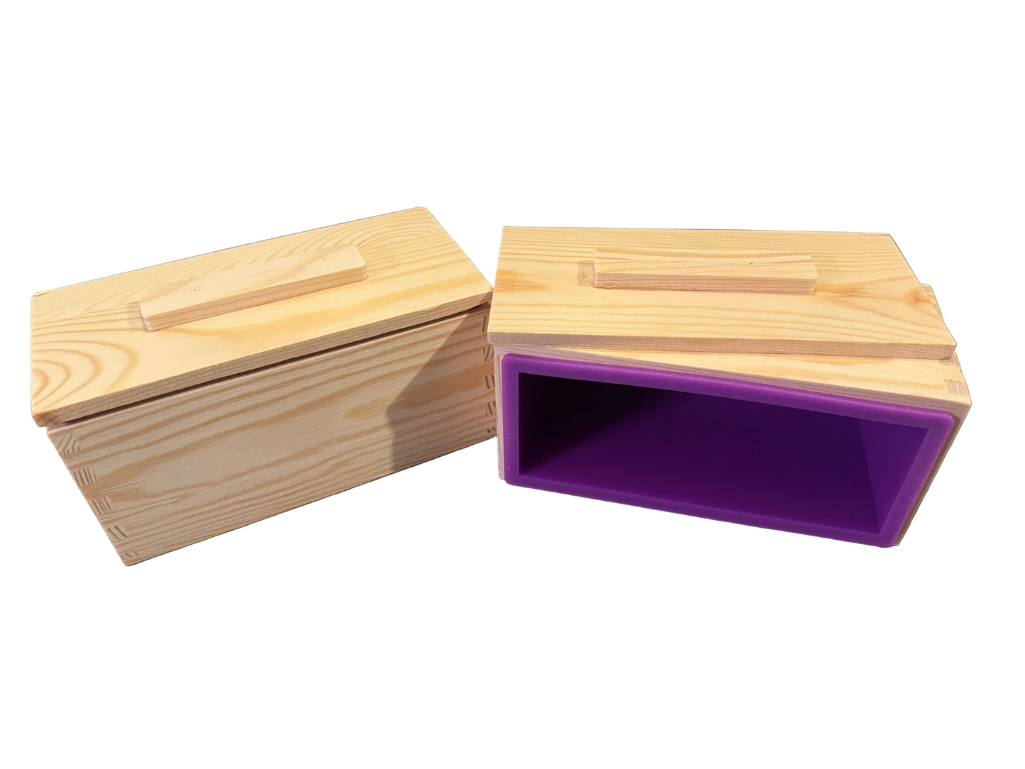 Purple Loaf Mold for Making Soap