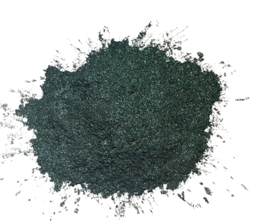 Black Green Mica