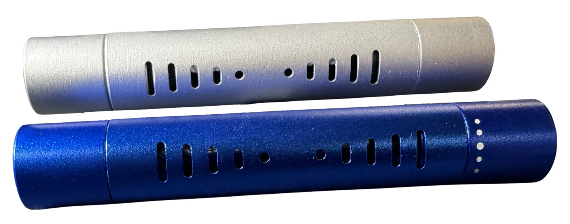 Blue Silver Vent Clip Air Freshener