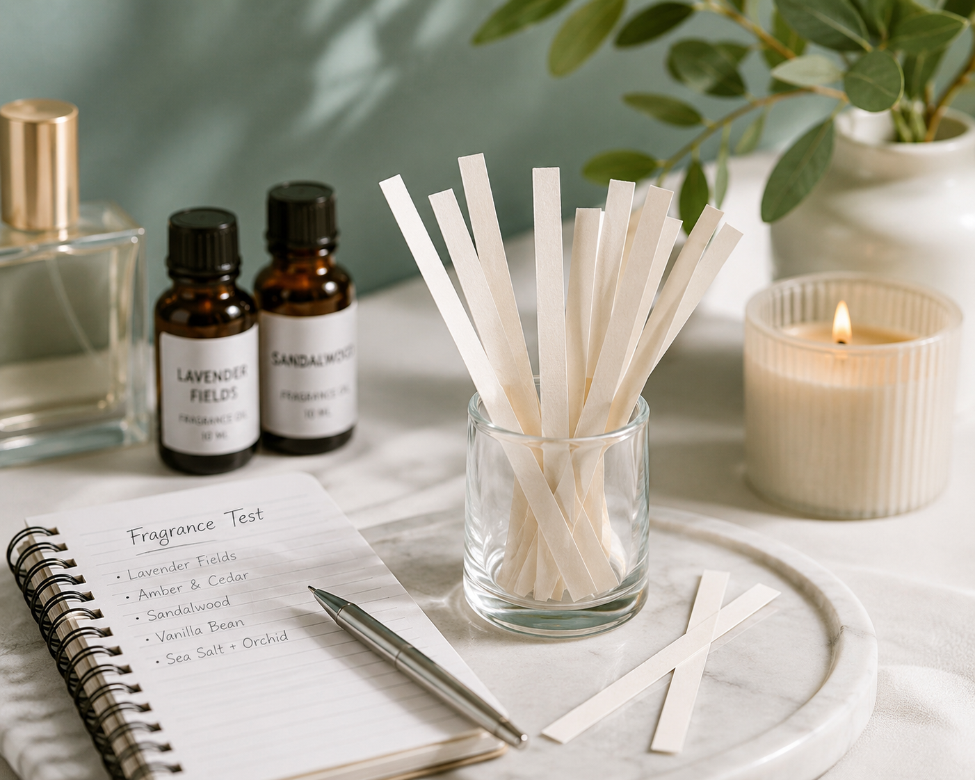 Fragrance Test Strips (Perfume & Cologne Blotter Strips)