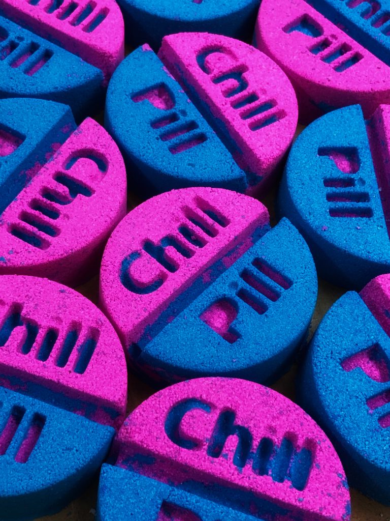 Chill Pill Bath Bomb Mold