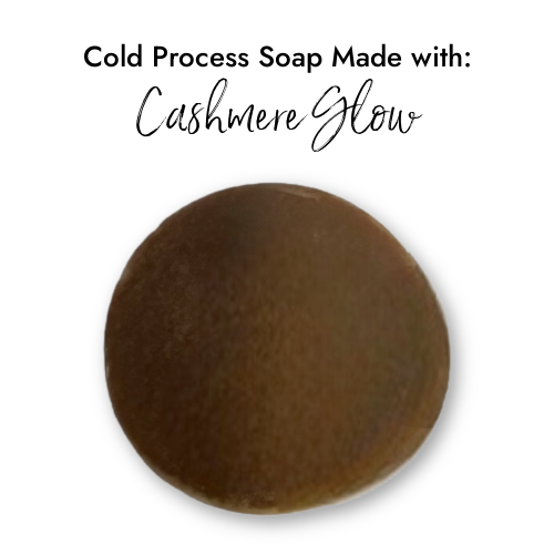 Cashmere Glow Fragrance Oil in Soap