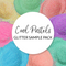 * Glitter Sample Pack - Cool Pastels