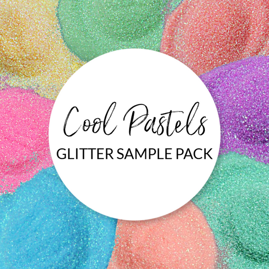 Cool Pastel Glitter Sample Pack