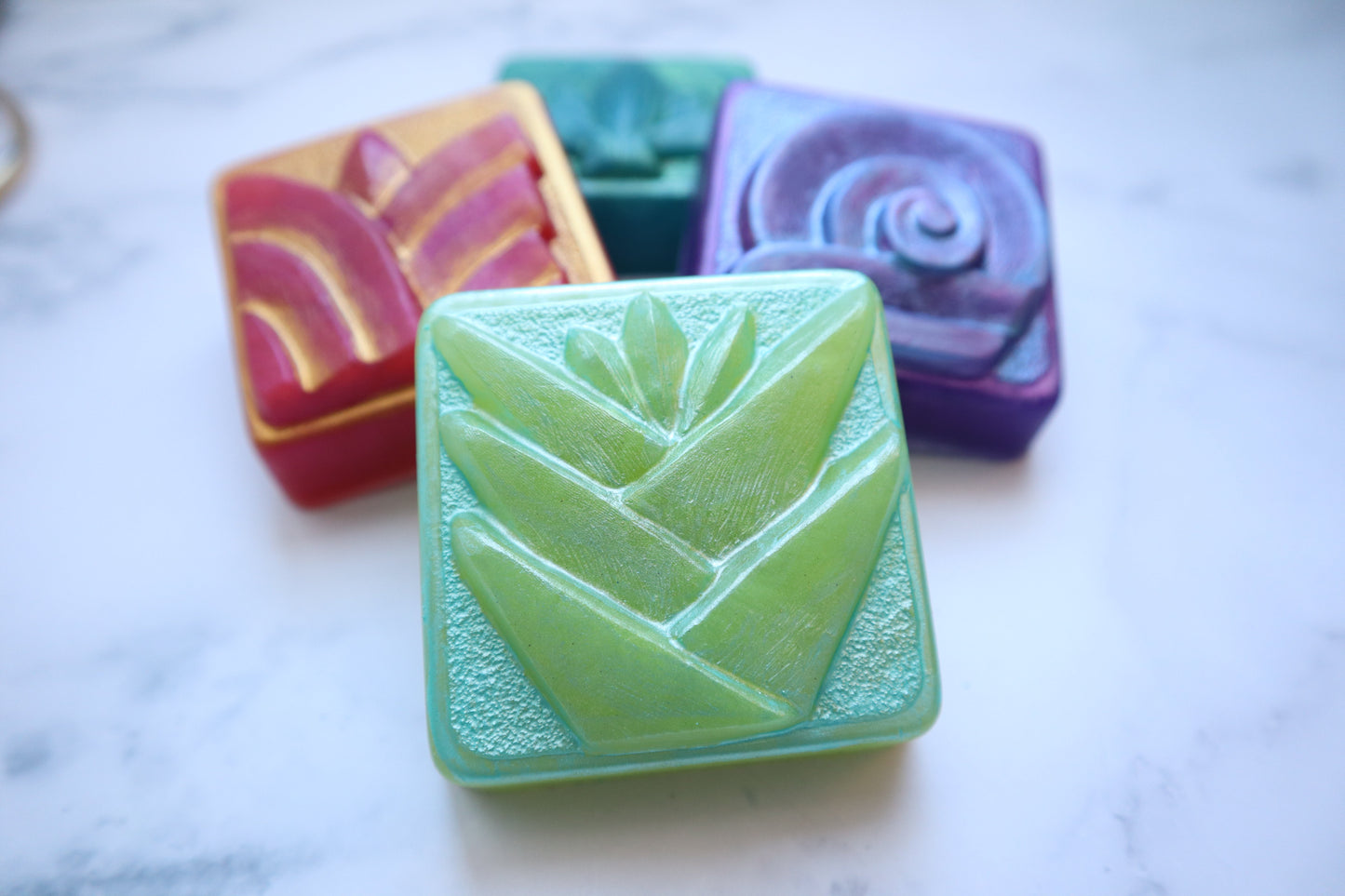 4 Cubism Designs - Milky Way Soap Mold

