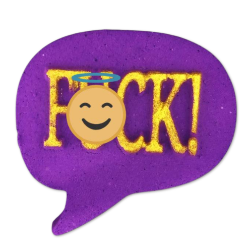 F-ck! Speech Bubble DB Bath Bomb