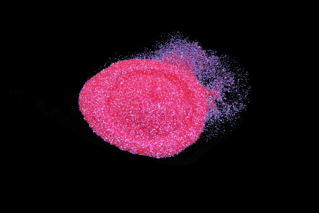 Vermilion Red Glitter