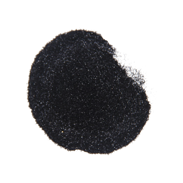 Matte Black Glitter