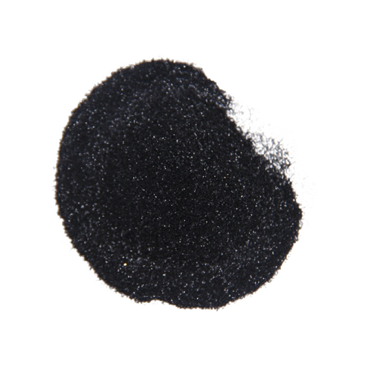 Matte Black Glitter