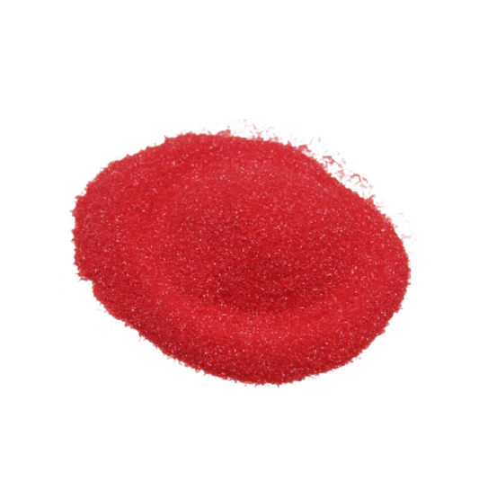 Matte Red Glitter