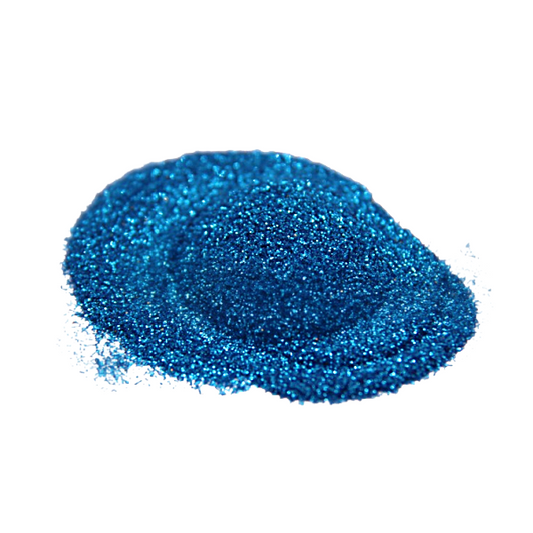 Peacock Blue Glitter