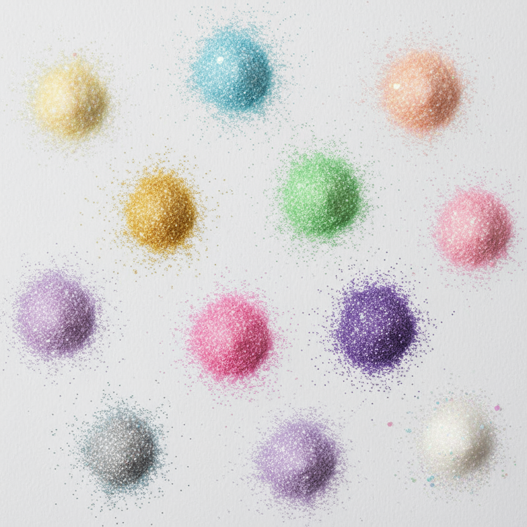 Artfully Arranged Glitter