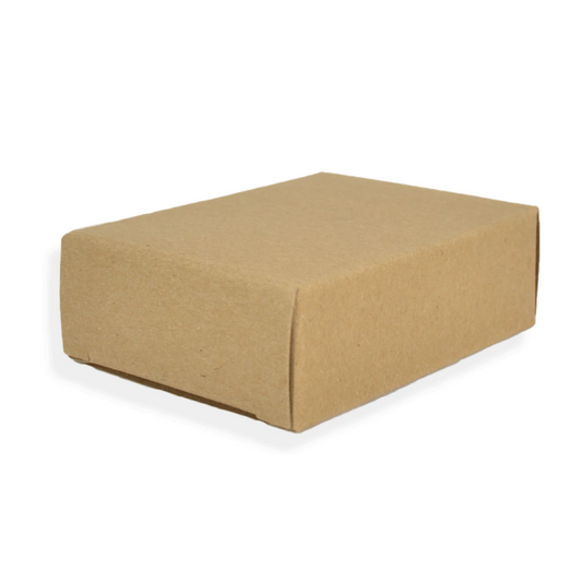 Rectangle Soap Box Kraft Brown Color
