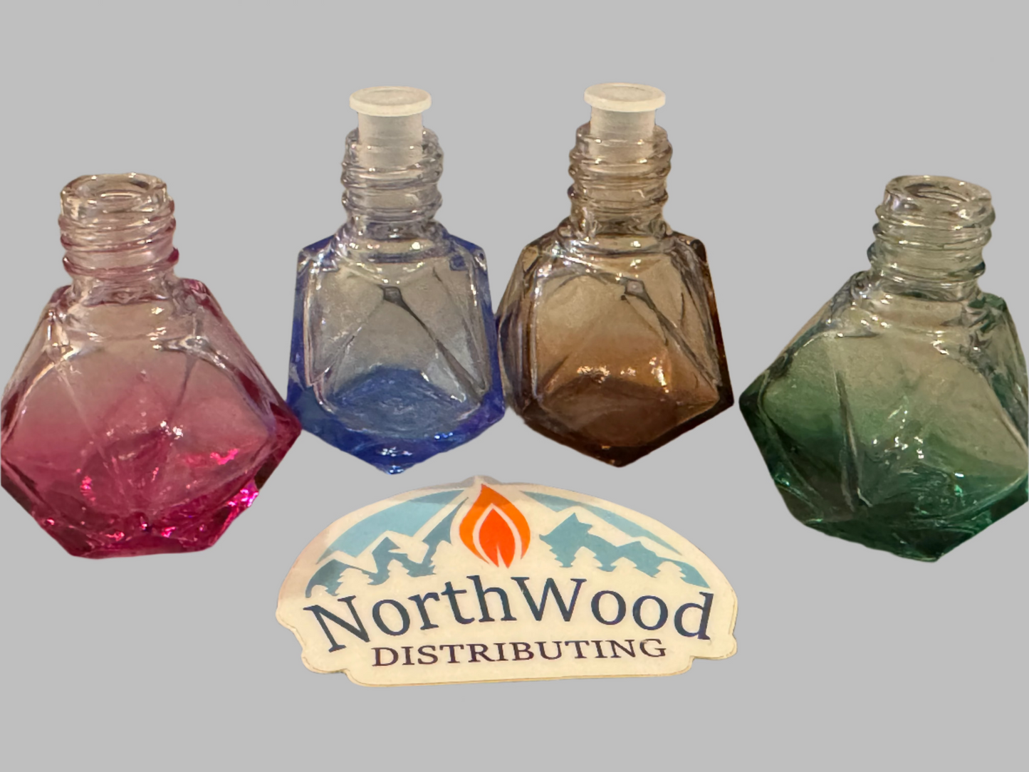 Birghten up your day with our colorful car diffuser bottles