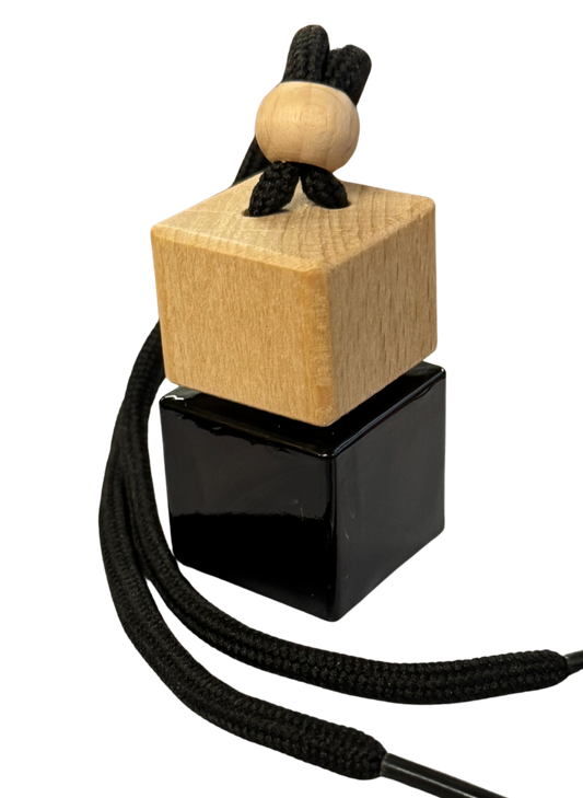 Black Car Diffuser Bottle - Refillable Car Air Freshener

