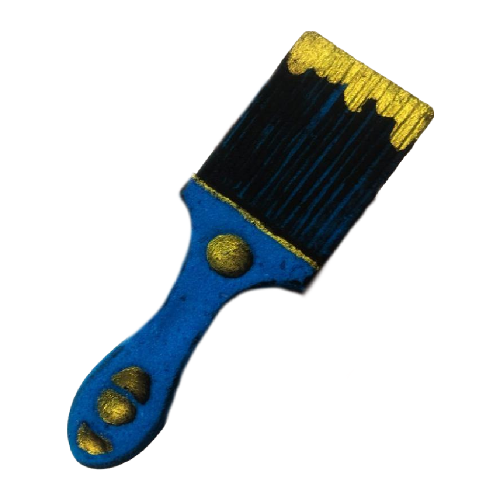 Paint Brush DB Bath Bomb Mold