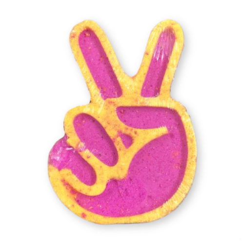 Peace Out DB Bath Bomb Molds