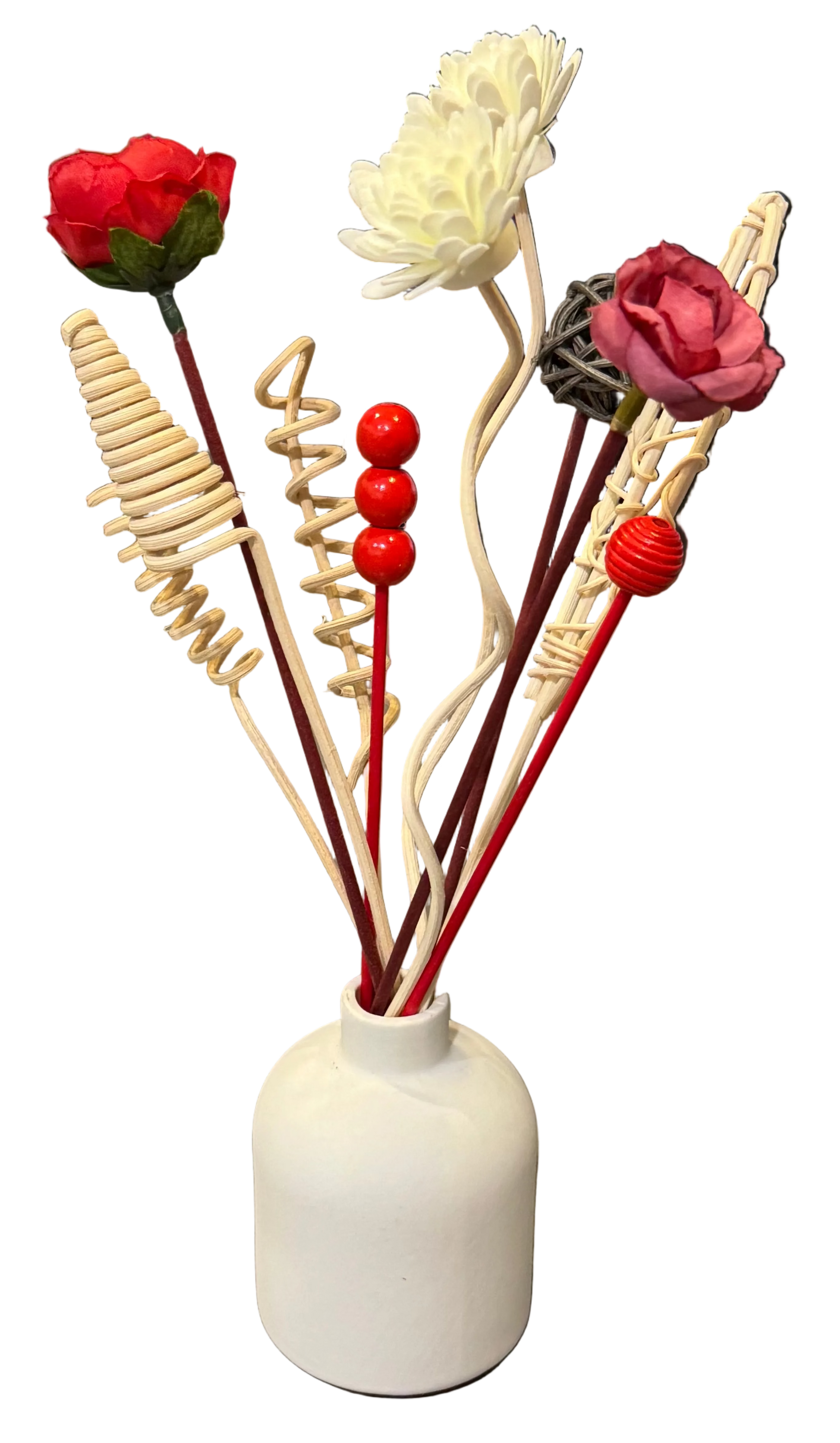 Unique decorative reed diffuser bouquet