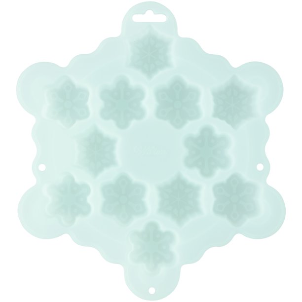 Silicone Soap Mold - Mini Snowflake Mold