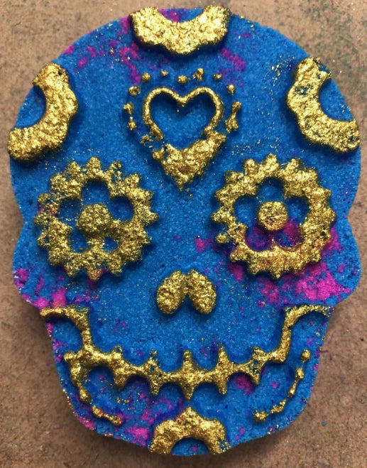 Heart Sugar Skull Bath Bomb Mold