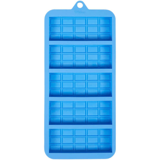 silicone candy bar mold with 5 cavities