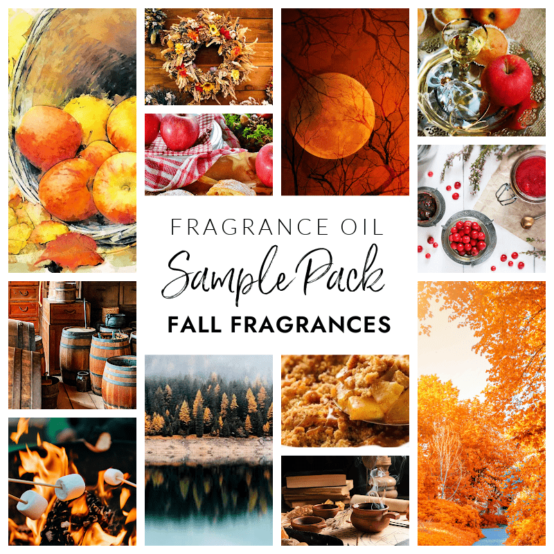 Box Fall Fragrances * Fall Fragrance Sample Pack - NorthWood Candle & Craft
