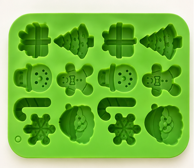 Mini Christmas Set 14-Cavity Silicone Mold