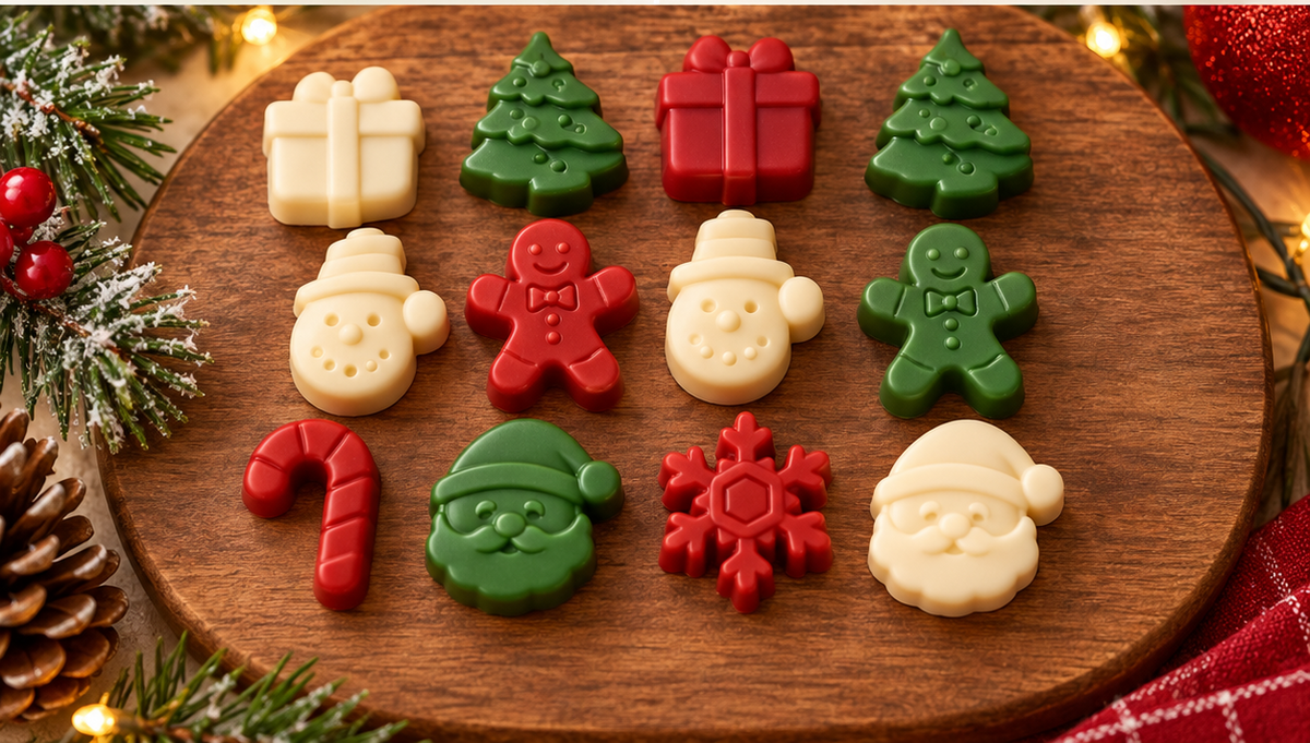 Mini Christmas Set 14-Cavity Silicone Mold