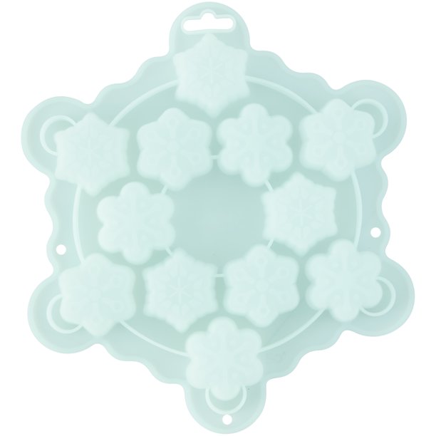 Silicone Soap Mold - Mini Snowflake Mold